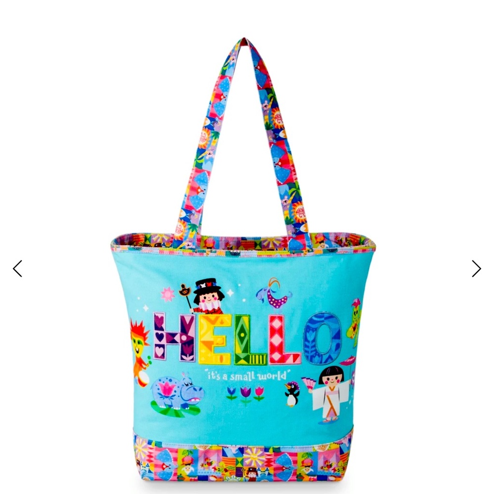 Disney “it's a small world” Canvas Tote Bag